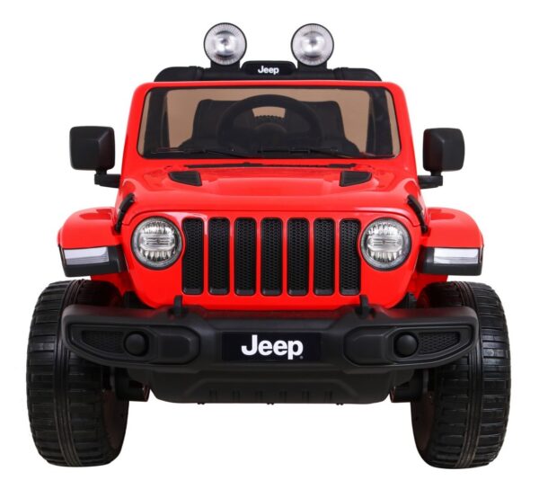 детский электромобиль Jeep Wrangler Rubicon Red